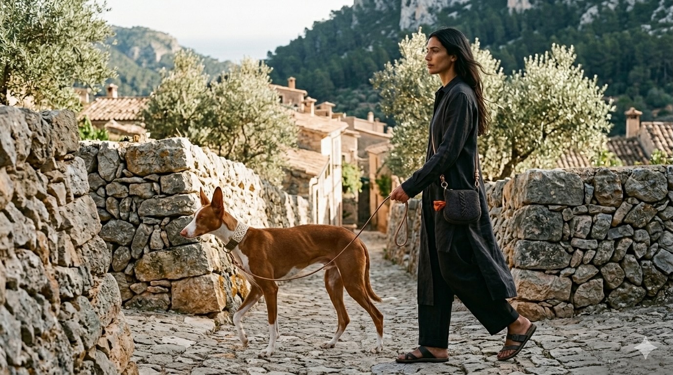 Eloú dog walking bag — detail